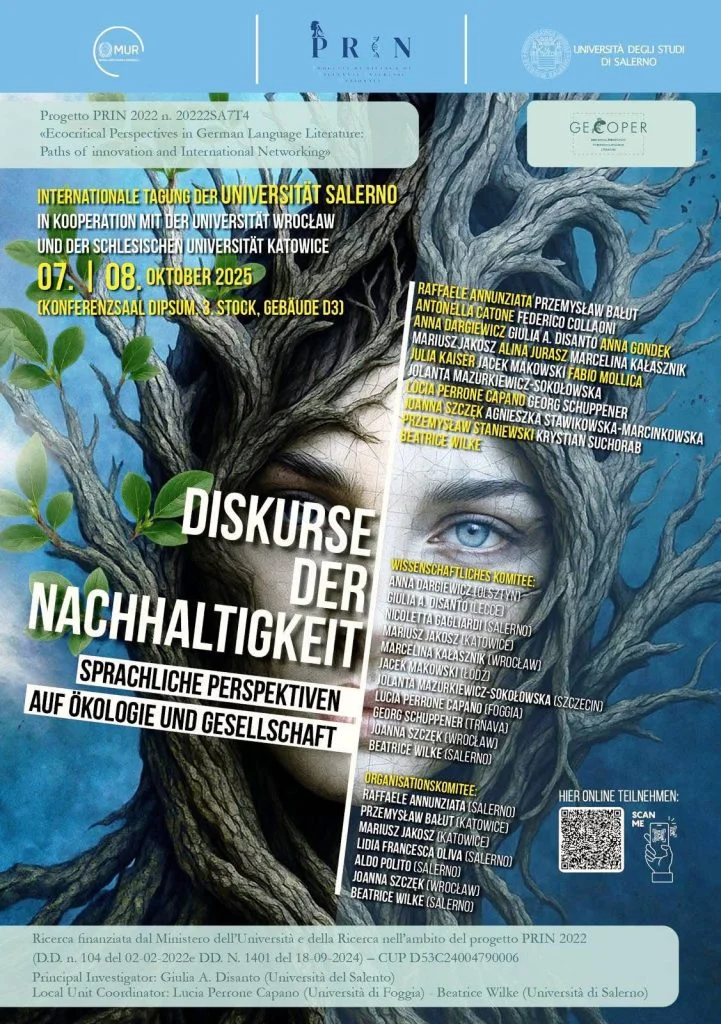 Plakat międzynarodowej konferencji „Diskurse der Nachhaltigkeit”