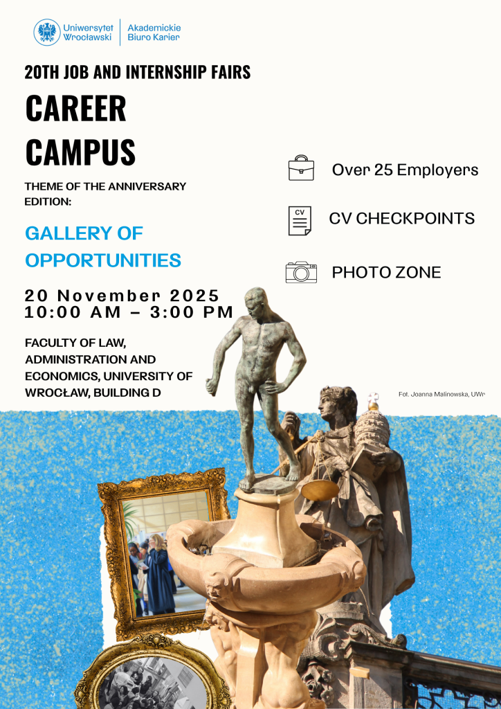 plakat, kampus kariery ang